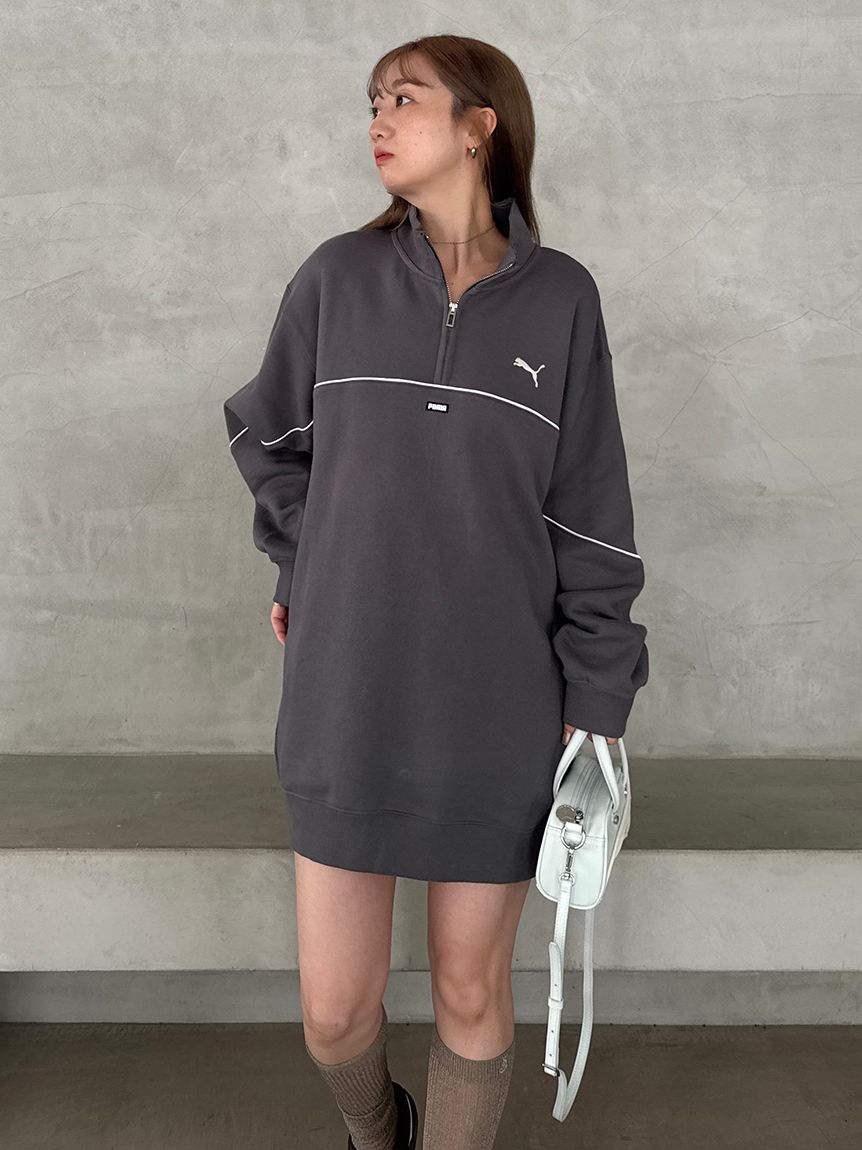 SNIDEL×PUMA】スエットワンピース(ミニワンピース)｜ワンピース