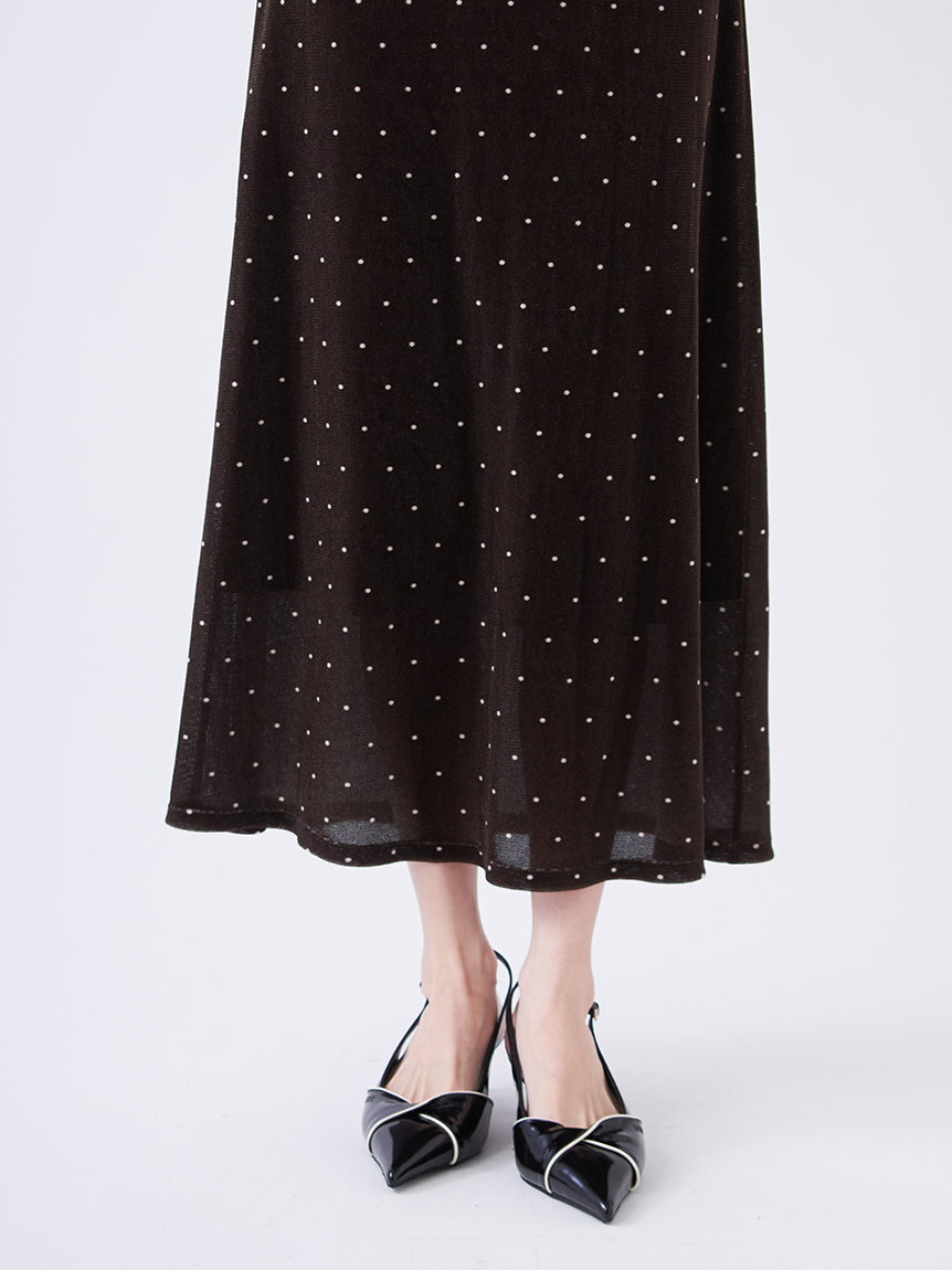 試着のみ】Na＋h フロッキープリントのワンピース 試着のみ】Na＋h