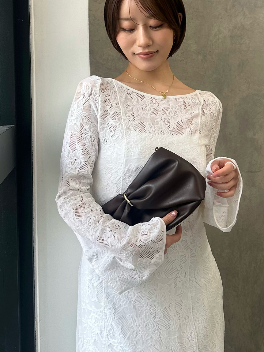 カットレースワンピース(ロングワンピース)｜ワンピース｜SNIDEL
