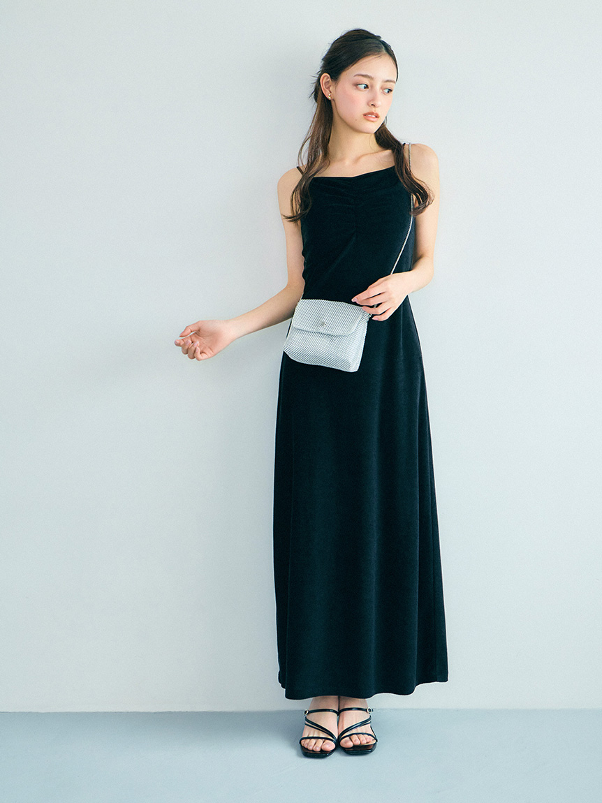 WEB限定】パイルパーカーセットキャミワンピース(ロングワンピース
