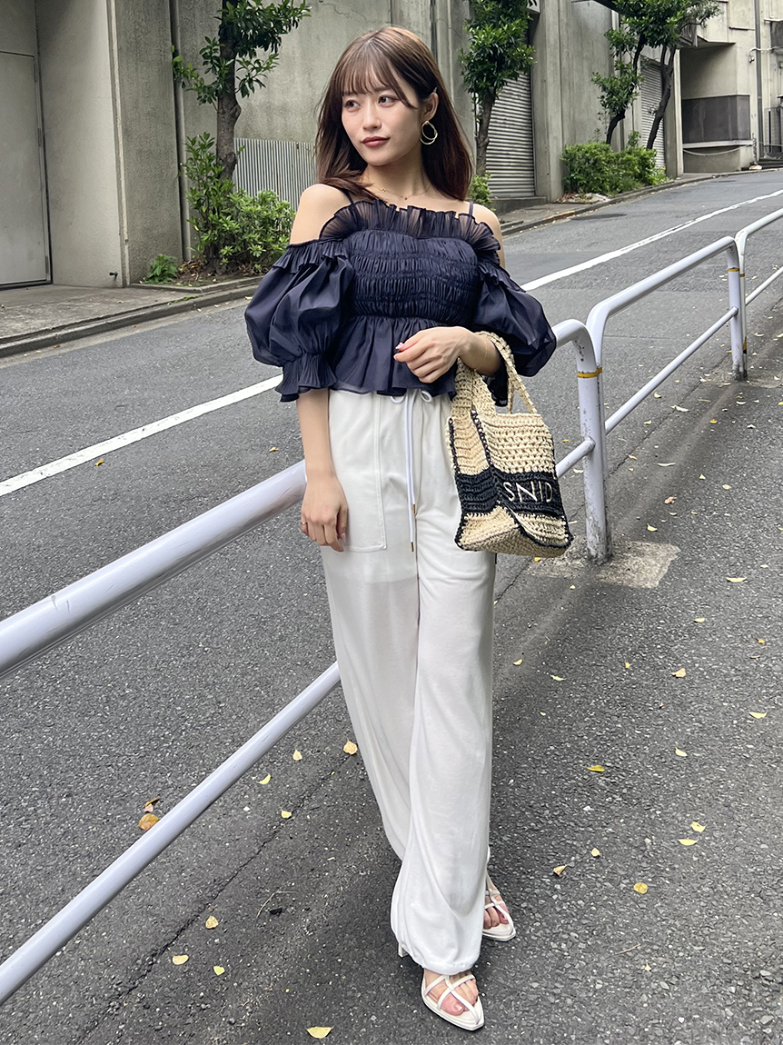 世界的に有名な UVカットパンツ/ウォッシャブル(ロングパンツ)｜パンツ｜SNIDEL パンツ
