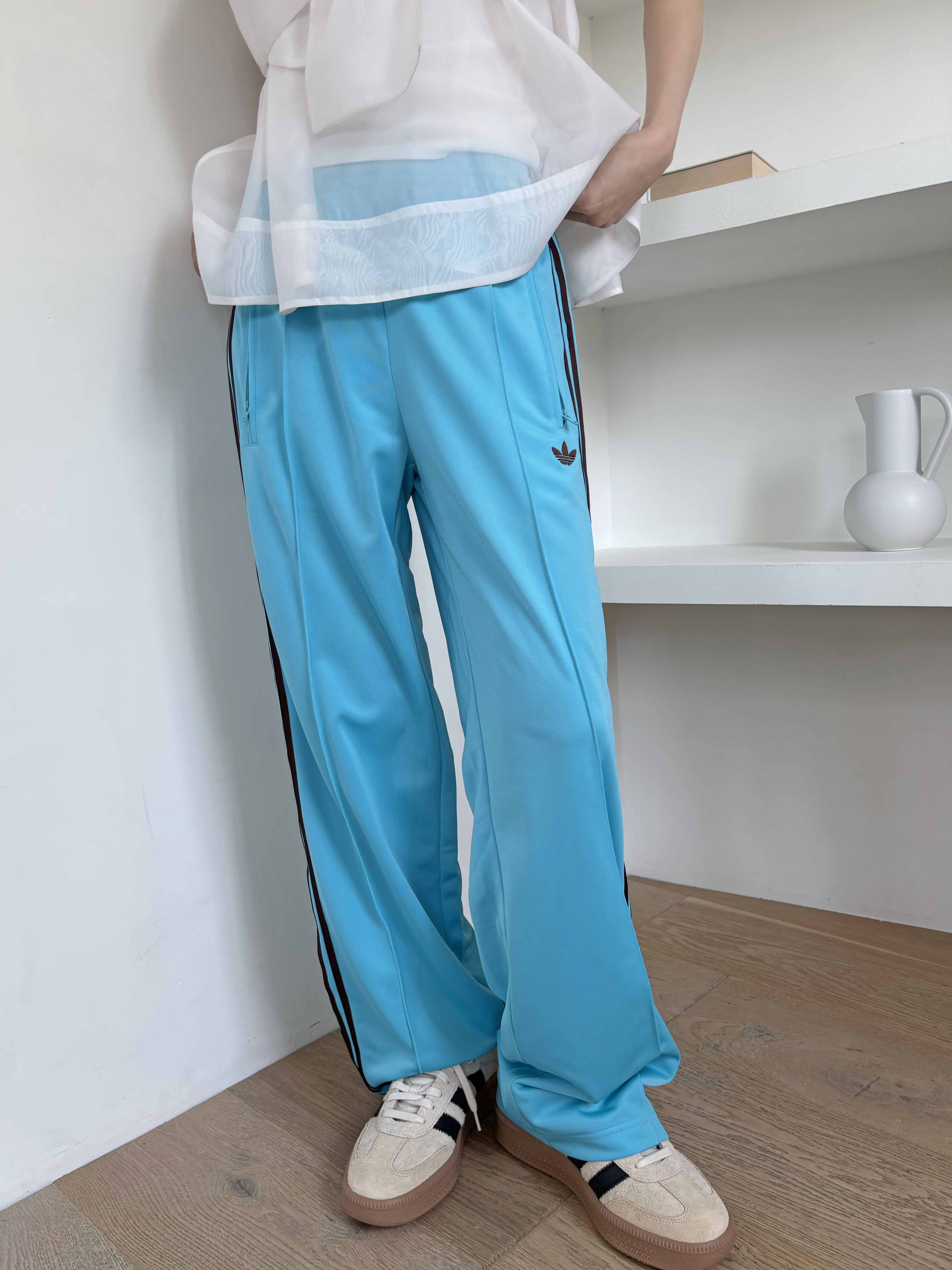 snidel×adidas ファイヤーバードトラックパンツ アディダス ファイヤーバード トラックパンツ ベロア FOR