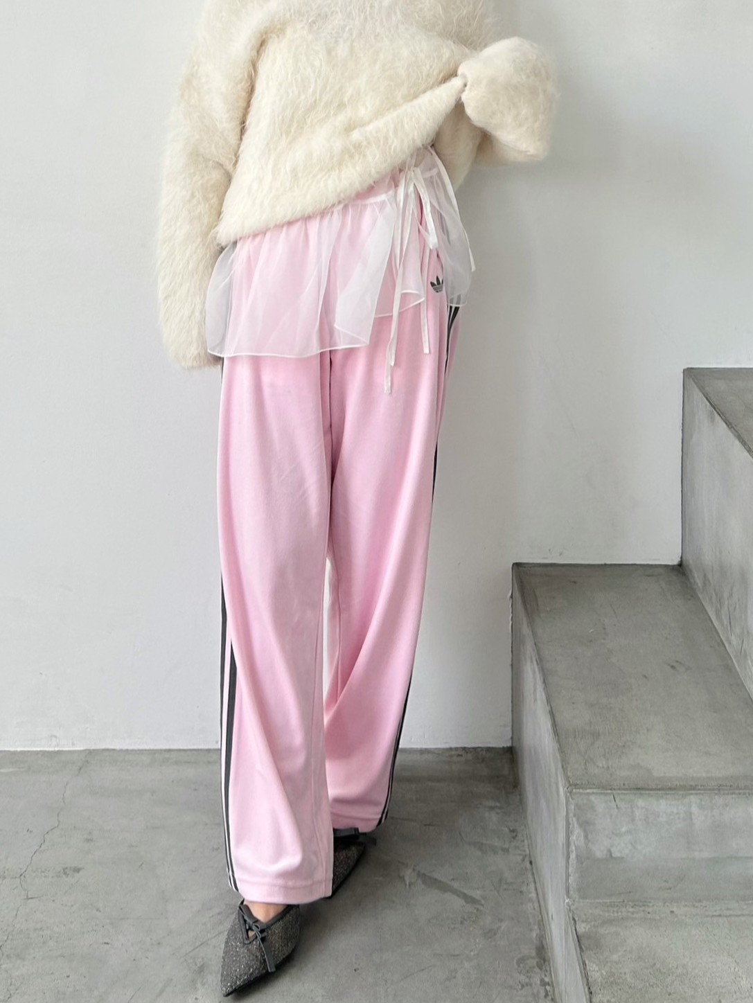 adidas Originals】FB TP VELOUR/ファイヤーバードトラック