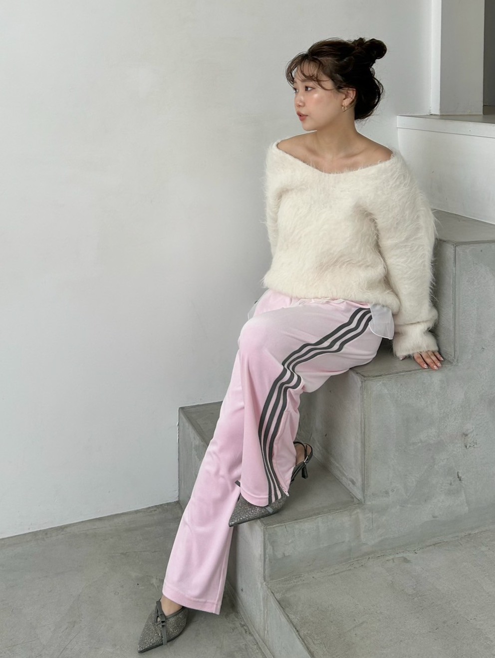 adidas Originals】FB TP VELOUR/ファイヤーバードトラック