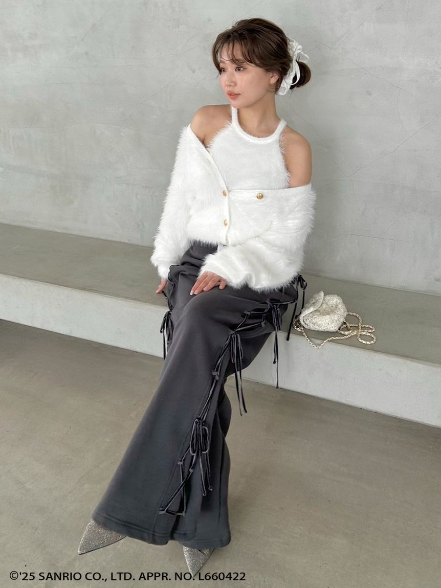 HELLO KITTY】レースアップパンツ(ロングパンツ)｜パンツ｜SNIDEL