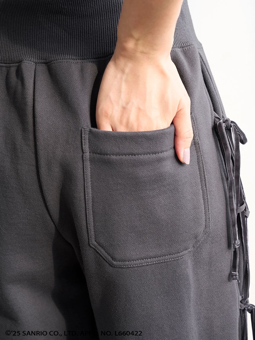 HELLO KITTY】レースアップパンツ(ロングパンツ)｜パンツ｜SNIDEL