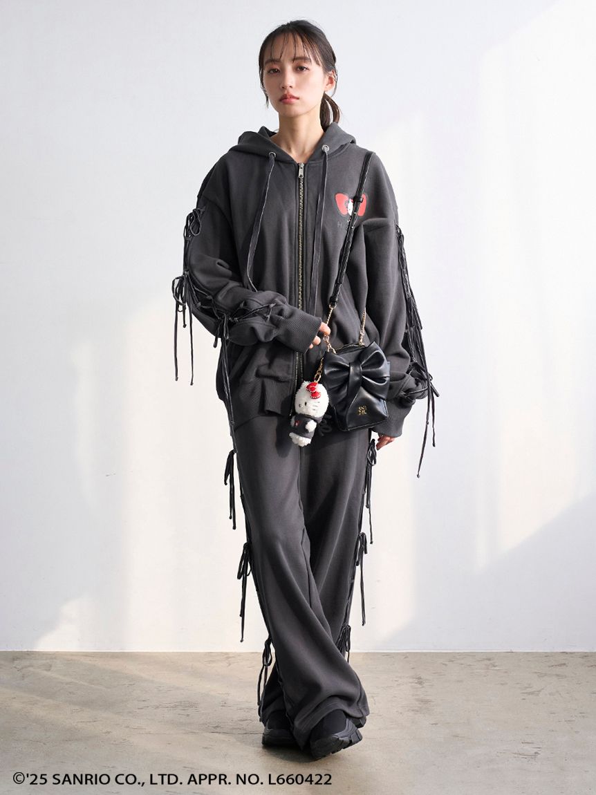 HELLO KITTY】レースアップパンツ(ロングパンツ)｜パンツ｜SNIDEL