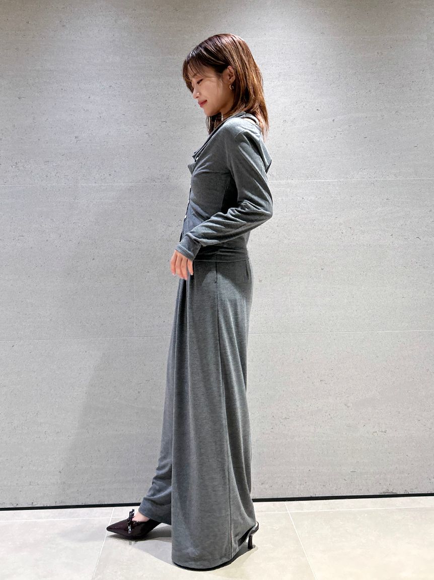 タックカットパンツ(ロングパンツ)｜パンツ｜SNIDEL(スナイデル)の通販