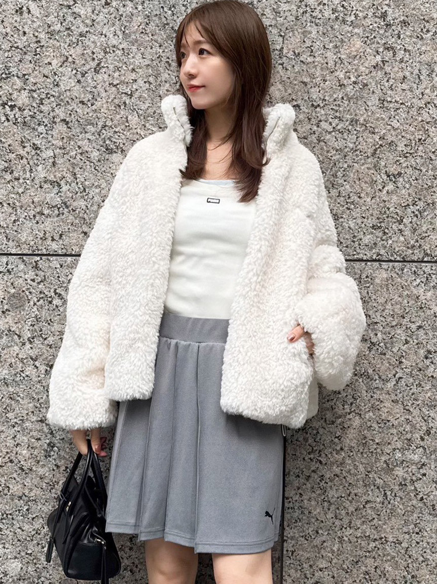 SNIDEL×PUMA】プリーツミニスカショーパン(ショートパンツ)｜パンツ