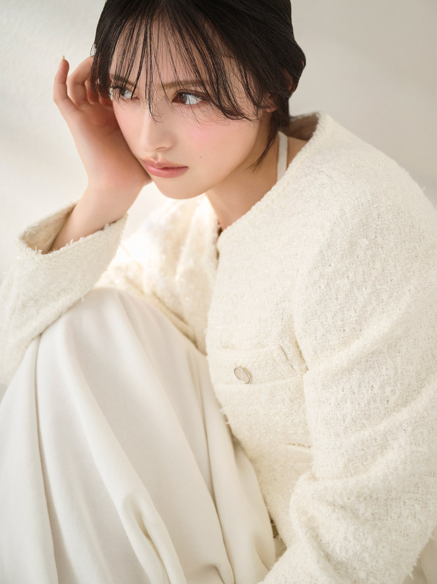 SNIDEL/NUTMEG】ワイドタックスウェットパンツ(ロングパンツ)｜パンツ