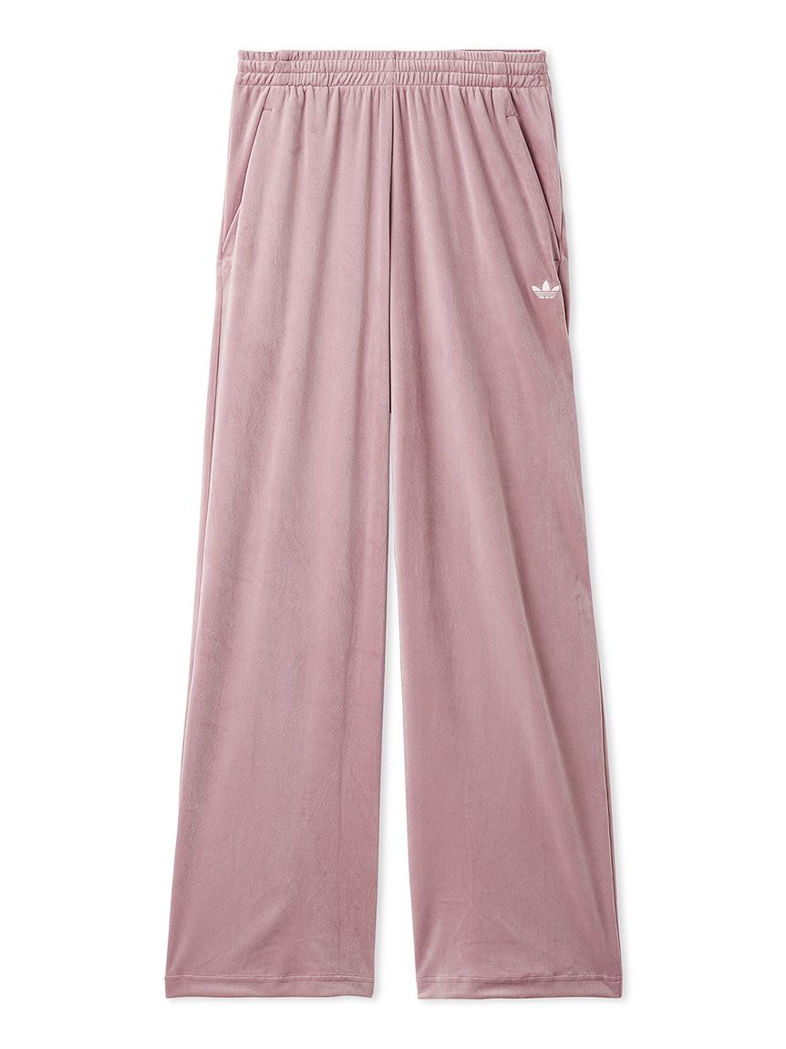 snidel× ピンクベロアジャージXS 本日のみ限定価格 adidas Originals】ESS VELOUR PANT /エッセンシャルズ ベロアパンツ