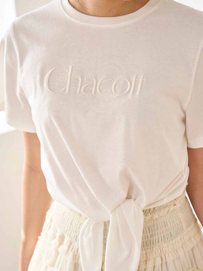 Chacott】SustainableロゴTシャツ(Tシャツ・カットソー
