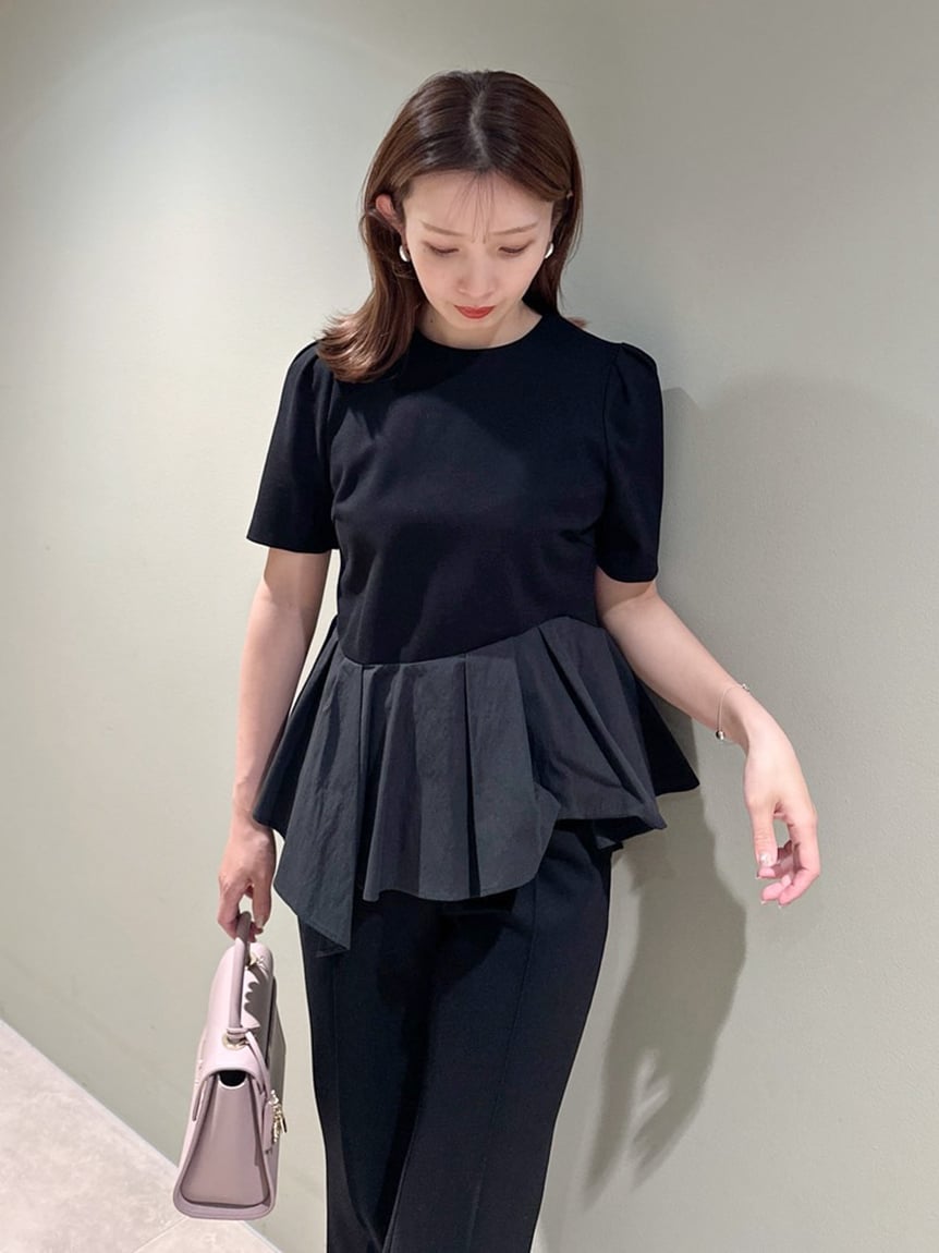 ペプラムカットソー(Tシャツ・カットソー)｜トップス｜SNIDEL