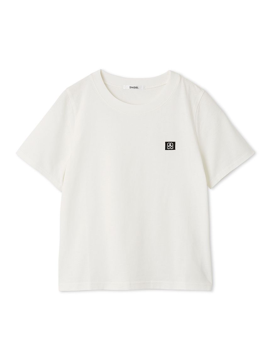 SustainableワンポイントタグTシャツ(Tシャツ)｜トップス