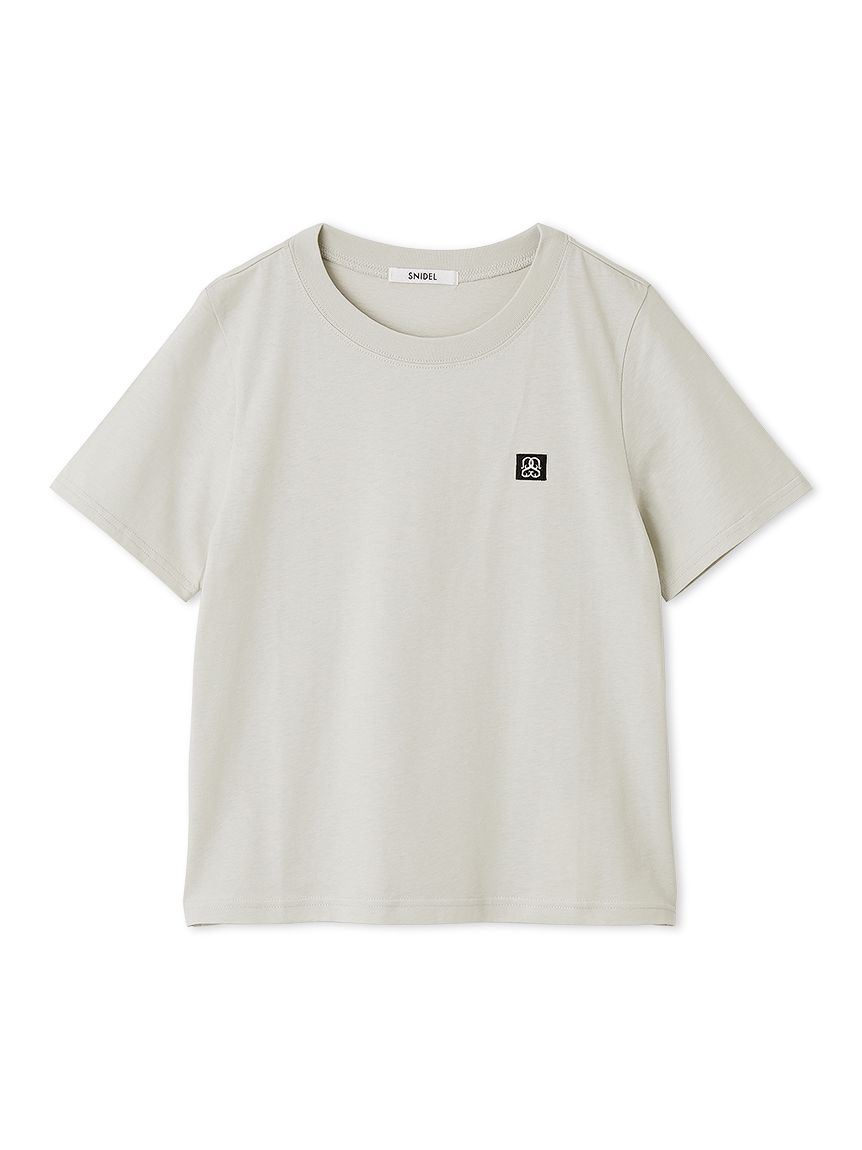 SustainableワンポイントタグTシャツ(Tシャツ)｜トップス