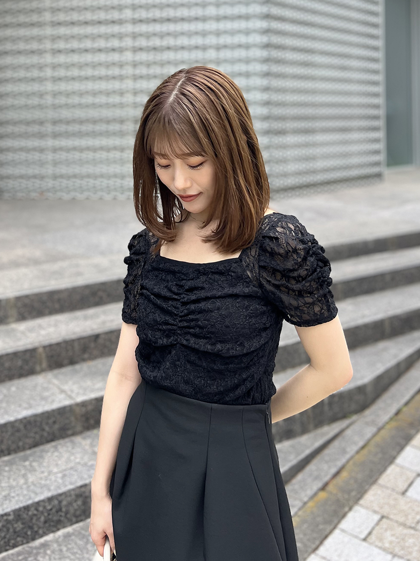 レースカットソー(Tシャツ・カットソー)｜トップス｜SNIDEL