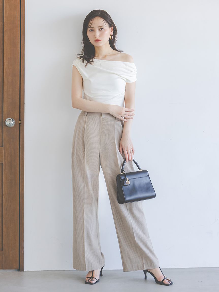 ルーズネックカットプルオーバー(Tシャツ・カットソー)｜トップス