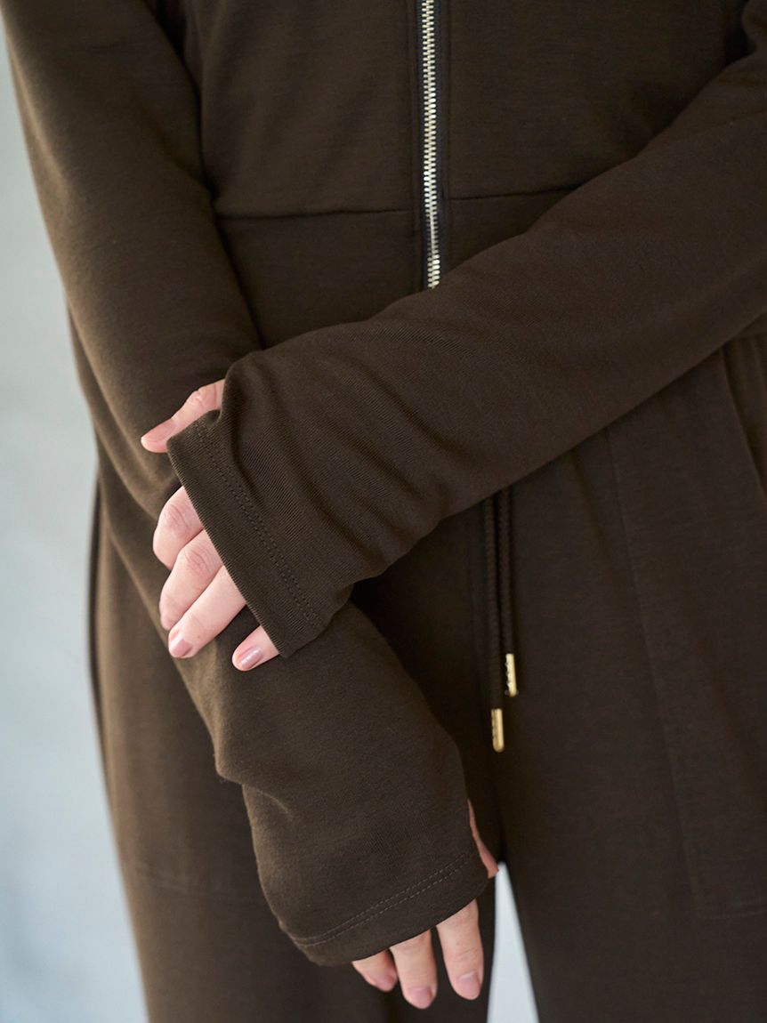 SNIDEL/スナイデル UVカットパーカー/ウォッシャブル ダークブラウン SNIDEL/スナイデル UVカットパーカー/ウォッシャブル ダーク