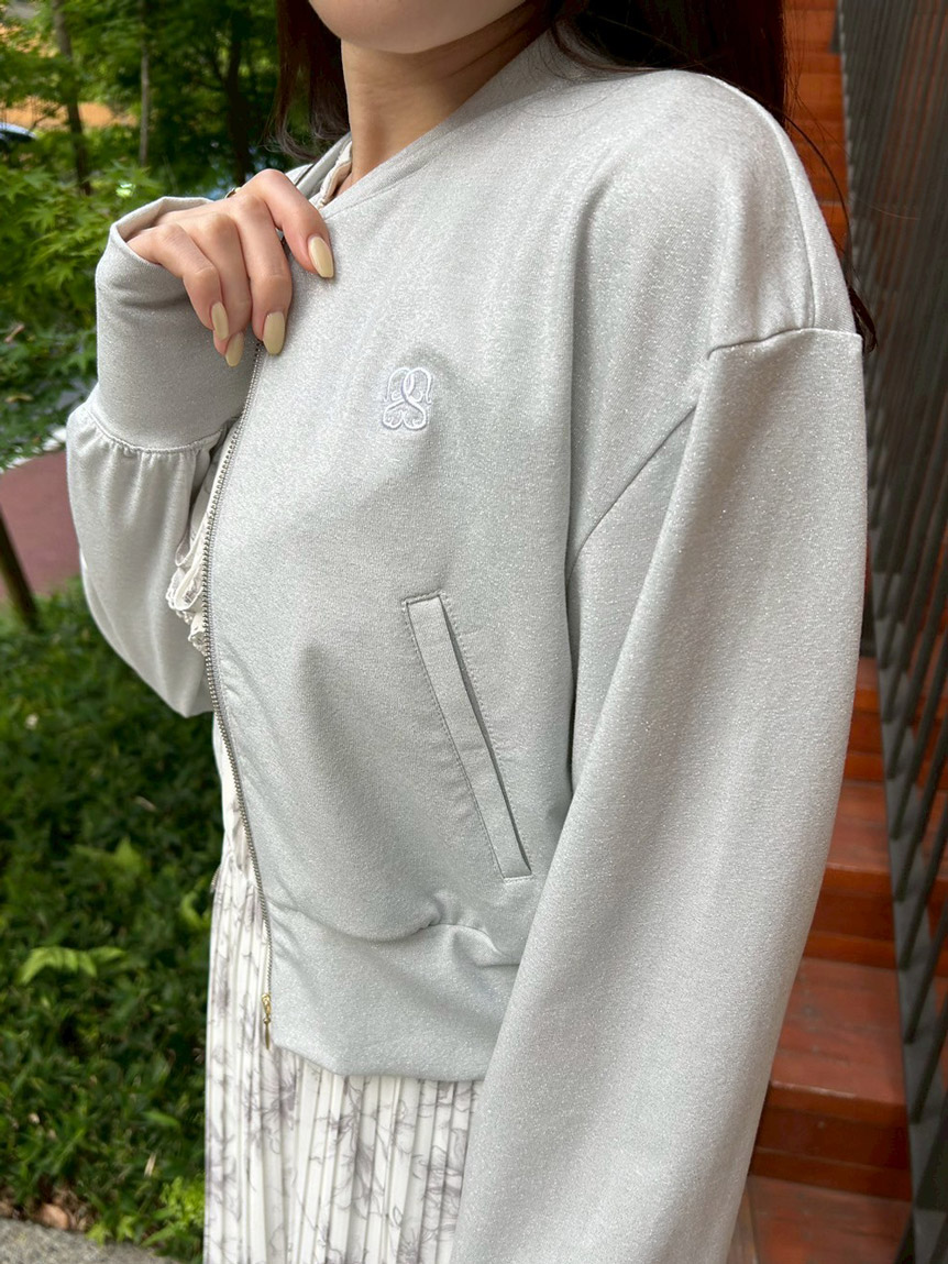 新品タグ付き SNIDEL UVカットブルゾン/ハンドウォッシャブル MASH STORE限定】UVカットブルゾン/ハンドウォッシャブル