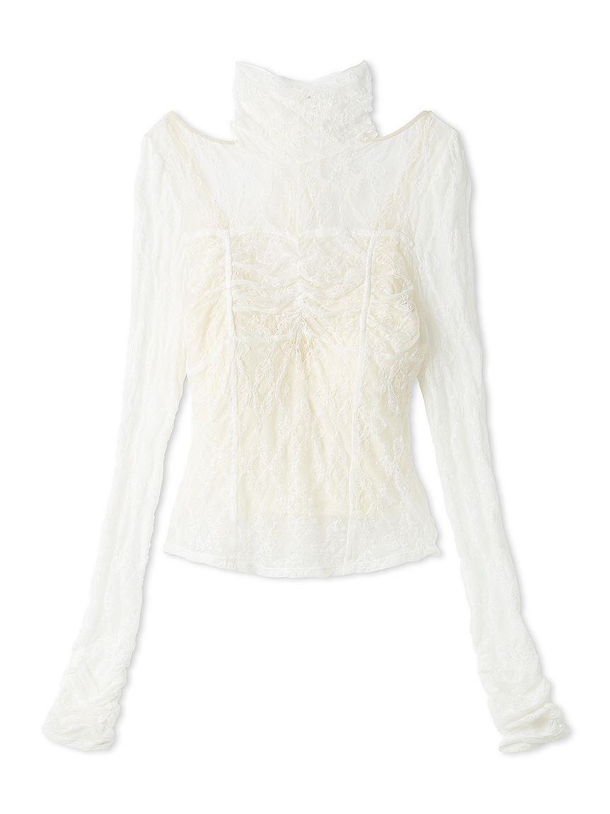 Chacott】レースシアーTOPS(シャツ・ブラウス)｜トップス｜SNIDEL