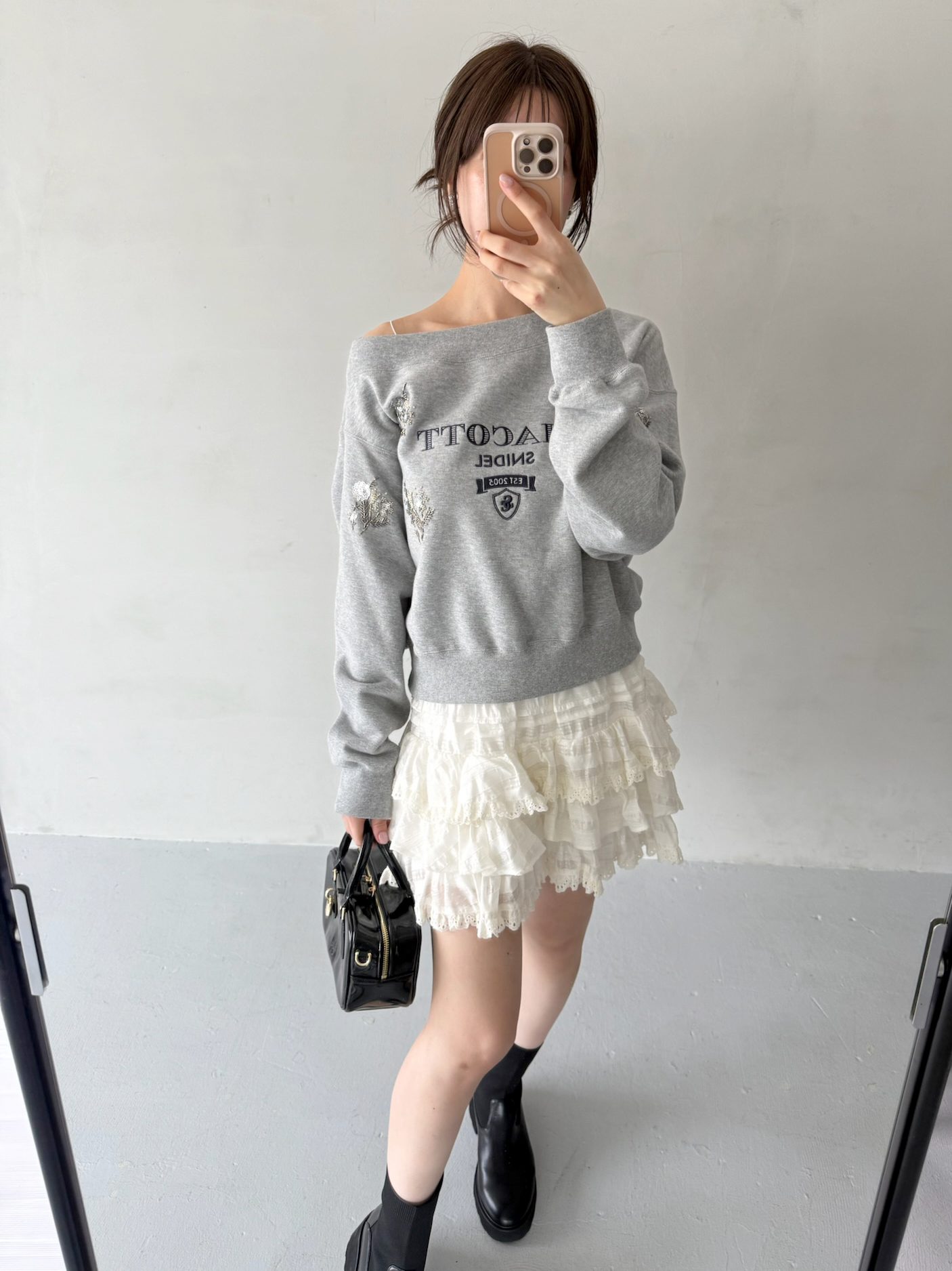 SNIDEL スナイデル　【Chacott】刺繍スウェットプルオーバー SNIDEL｜【Chacott】刺繍スウェットプルオーバー | Rakuten