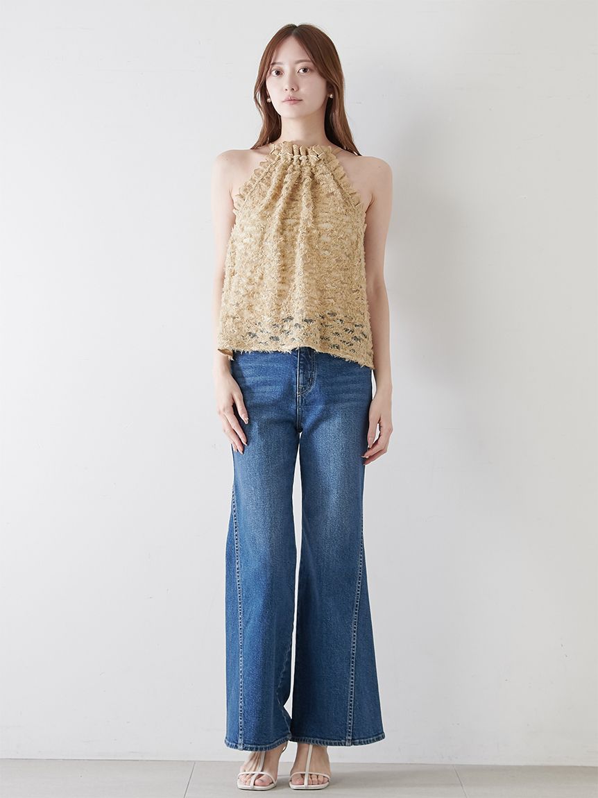 ホルターカットプルオーバー(Tシャツ・カットソー)｜トップス