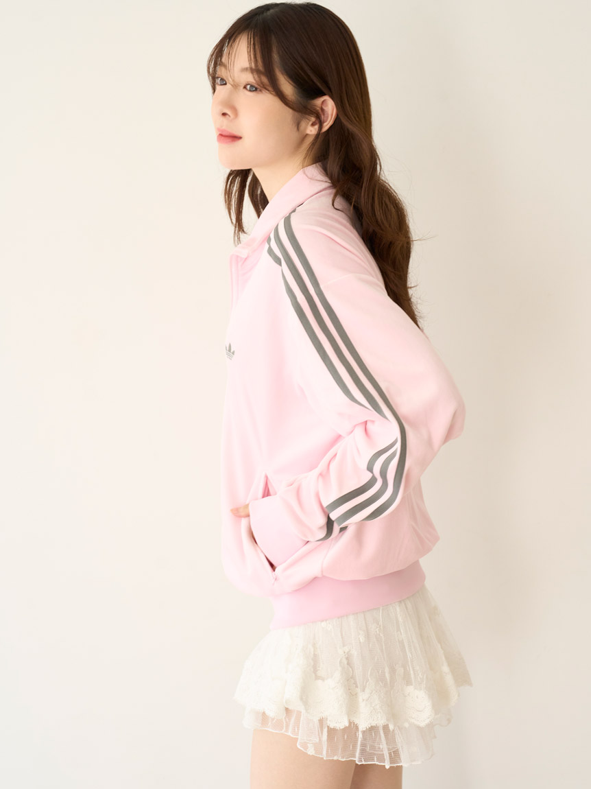 SNIDEL スナイデル adidas ファイヤーバードトラックジャケットベロア アディダス ファイヤーバード トラックトップ ベロア FOR スナイデル