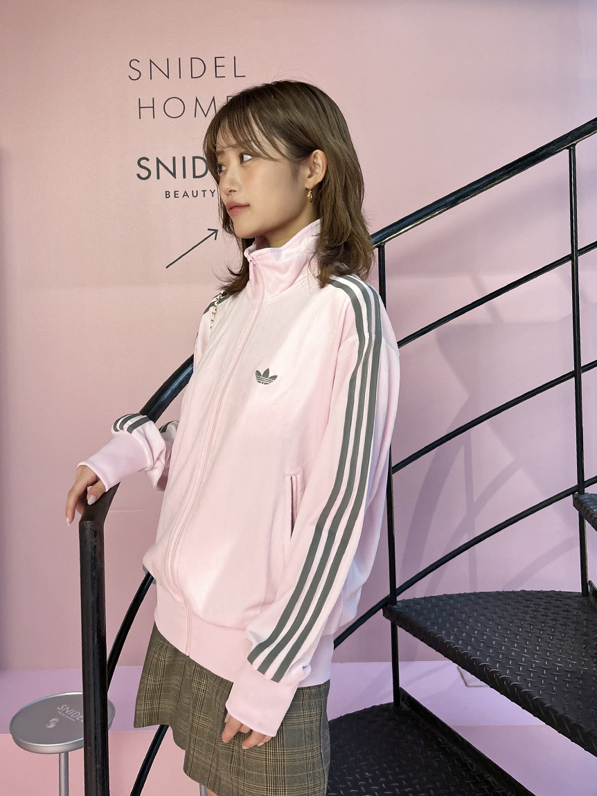 SNIDEL FB TT VELOUR/ファイヤーバードトラックジャケットベロア adidas Originals】FB TT VELOUR/ファイヤーバードトラックジャケット