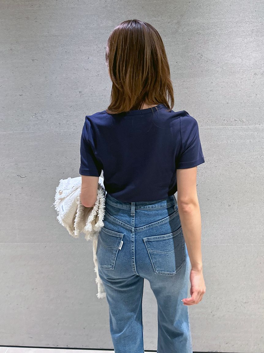UネックTシャツ(Tシャツ・カットソー)｜トップス｜SNIDEL(スナイデル