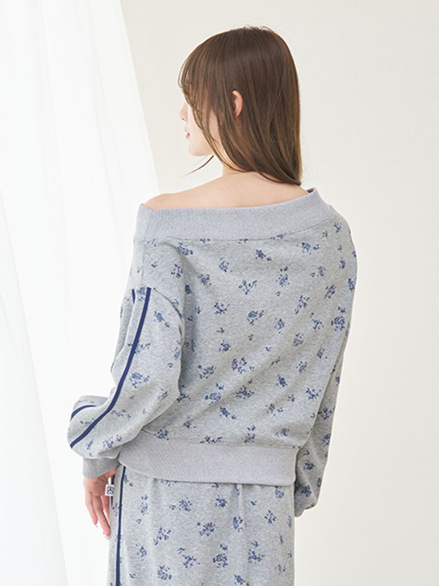 WEB限定カラーあり】UVカットワンショルスウェットプルオーバー