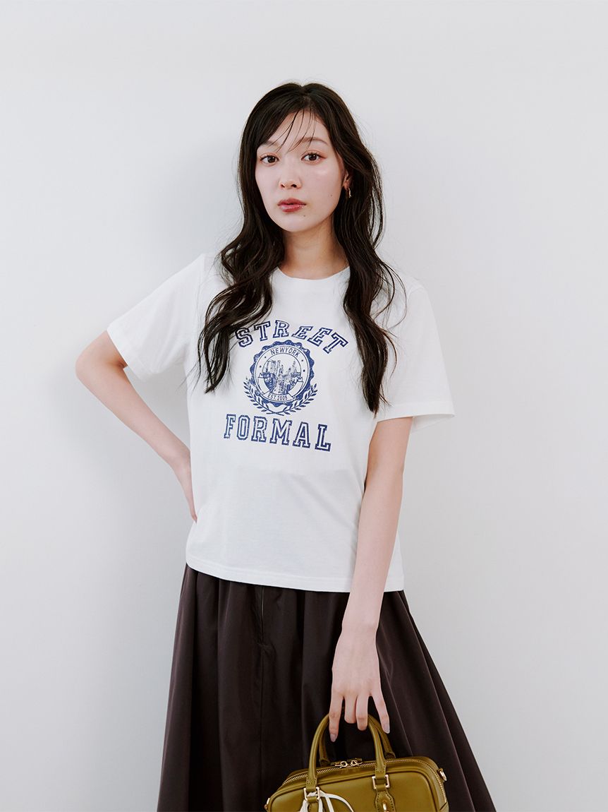 オリジナル　プリントロゴ プリントロゴTシャツ(Tシャツ)｜トップス｜SNIDEL(スナイデル)の