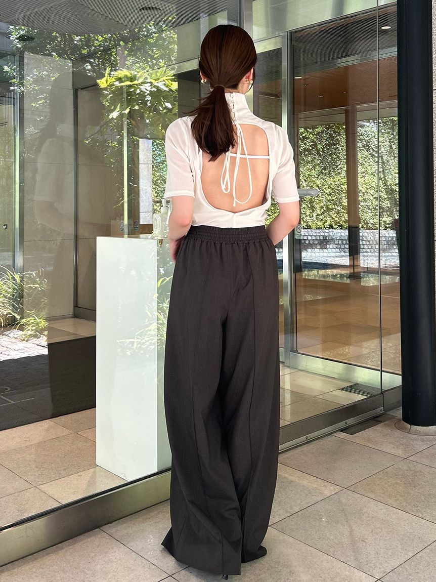 フロッキーチュールカットプルオーバー(Tシャツ・カットソー