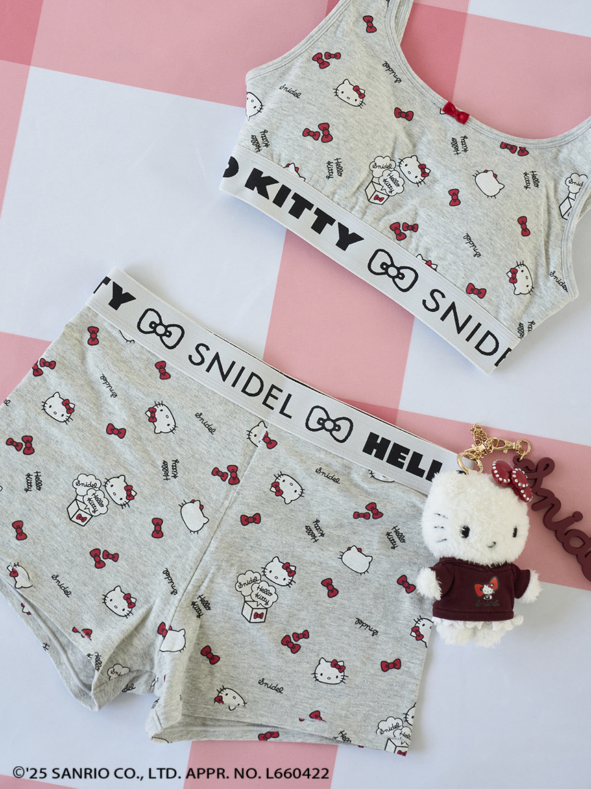 SNIDEL ハローキティ インナーセット　M ピンク 期間限定10%OFF】SNIDEL スナイデル 【HELLO KITTY】インナー