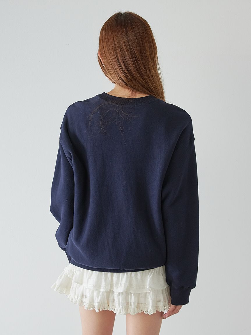 WEB限定/ボアコレクション】ロゴモチーフスウェット(Tシャツ