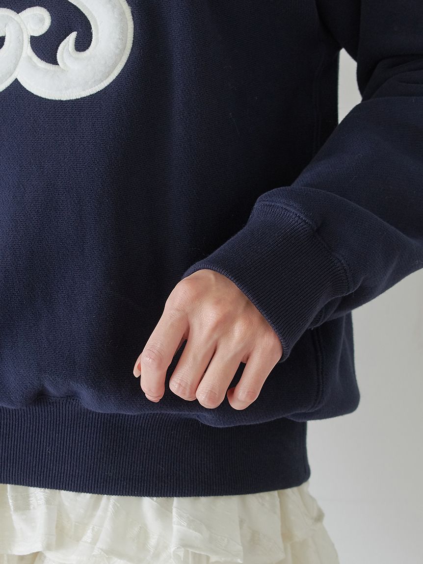 WEB限定/ボアコレクション】ロゴモチーフスウェット(Tシャツ