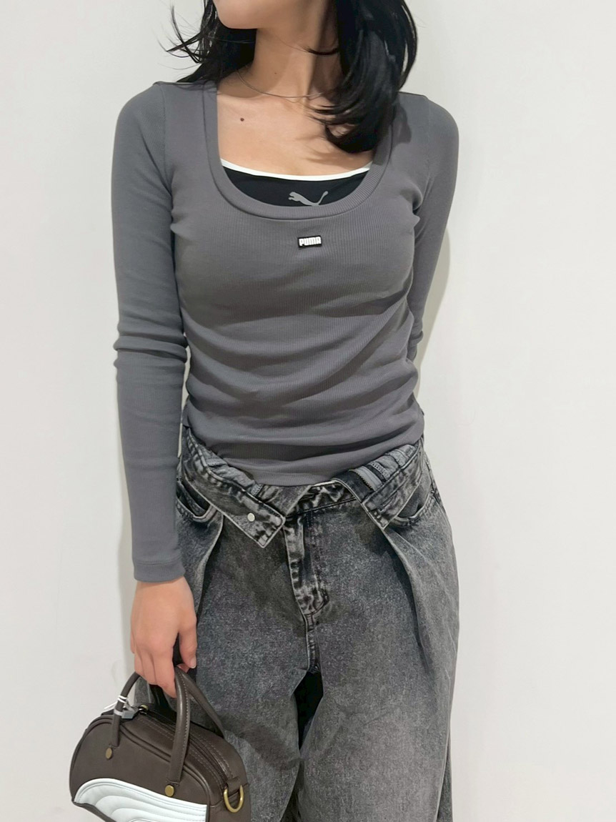 SNIDEL×PUMA】レイヤードカットソー(Tシャツ・カットソー)｜トップス