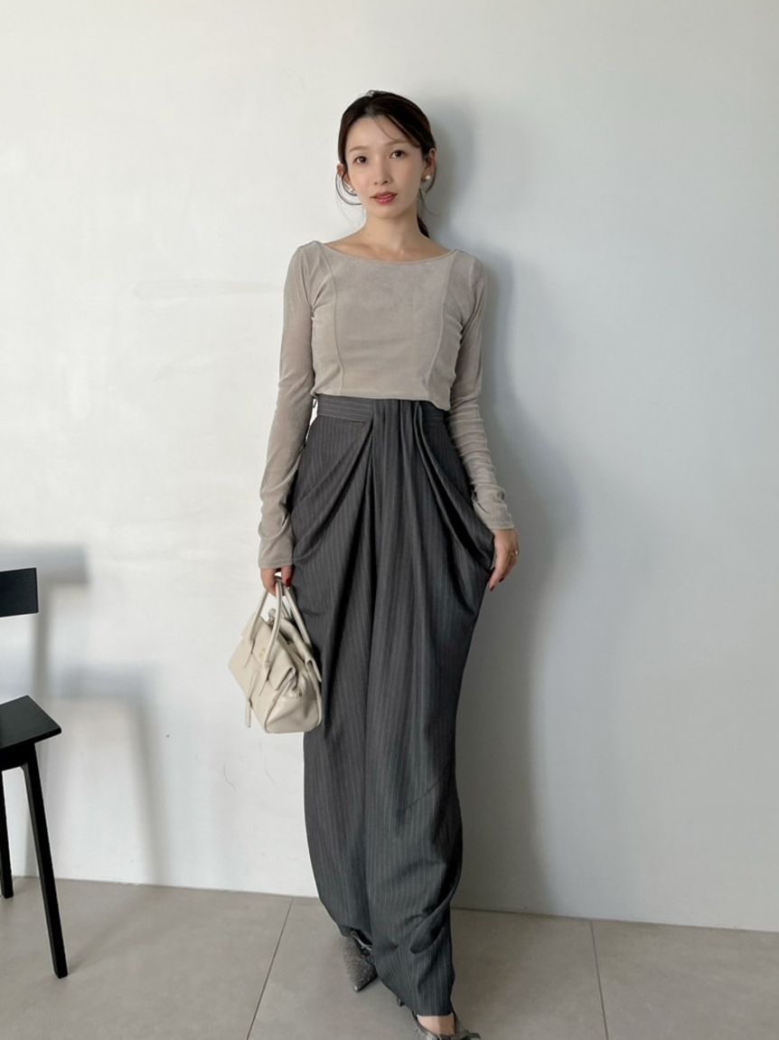 カップインベロアカットソー(Tシャツ・カットソー)｜トップス｜SNIDEL