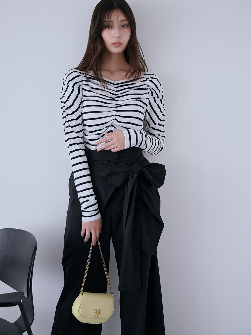 ギャザーカットプルオーバー(Tシャツ・カットソー)｜トップス｜SNIDEL