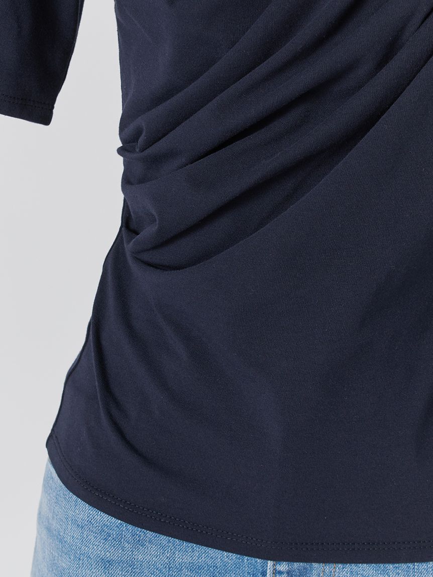 バックオープンドレープカットプルオーバー(Tシャツ・カットソー