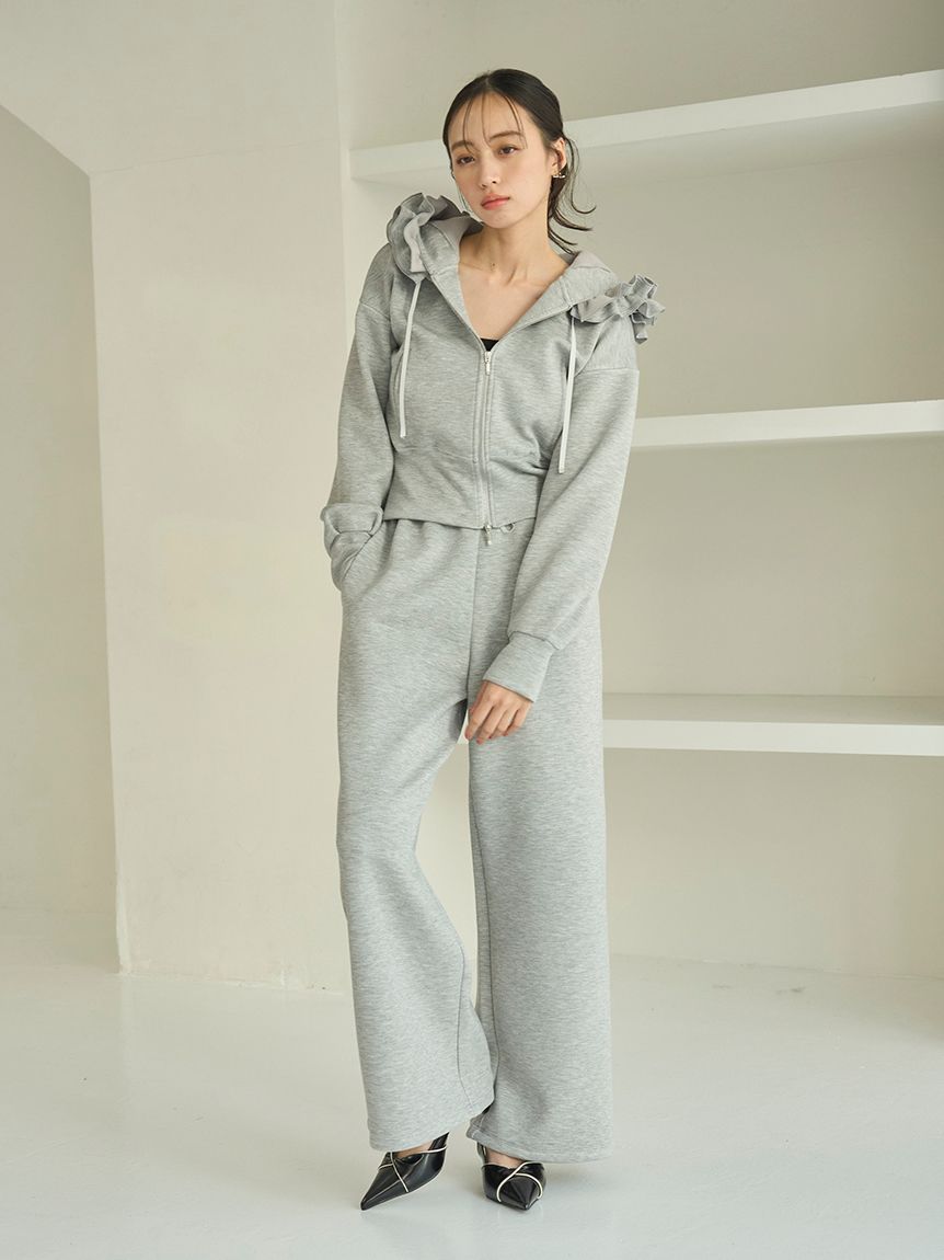 フリルショートジップパーカー(パーカー)｜トップス｜SNIDEL