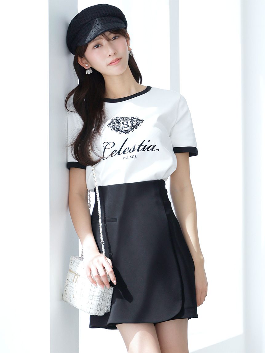 UVカット】エンブレムリンガーTシャツ(Tシャツ・カットソー)｜トップス