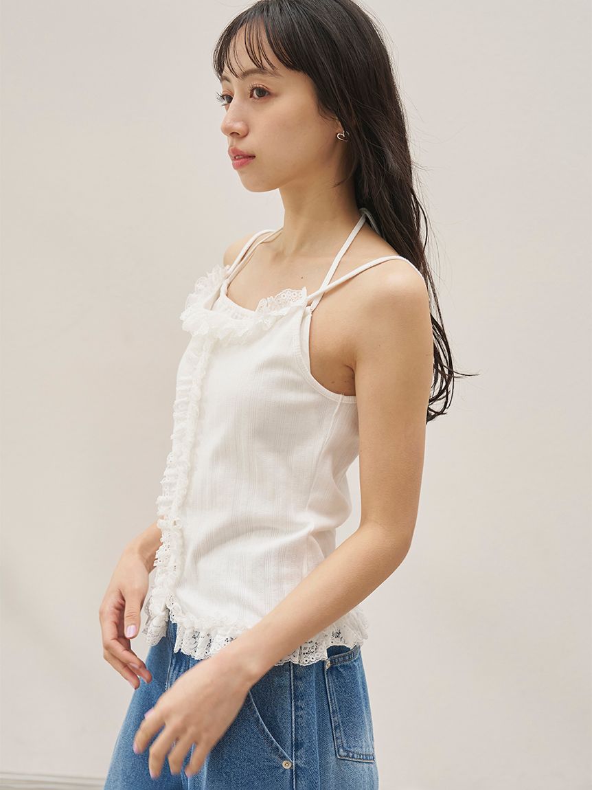 レイヤードキャミカットソー(Tシャツ・カットソー)｜トップス｜SNIDEL