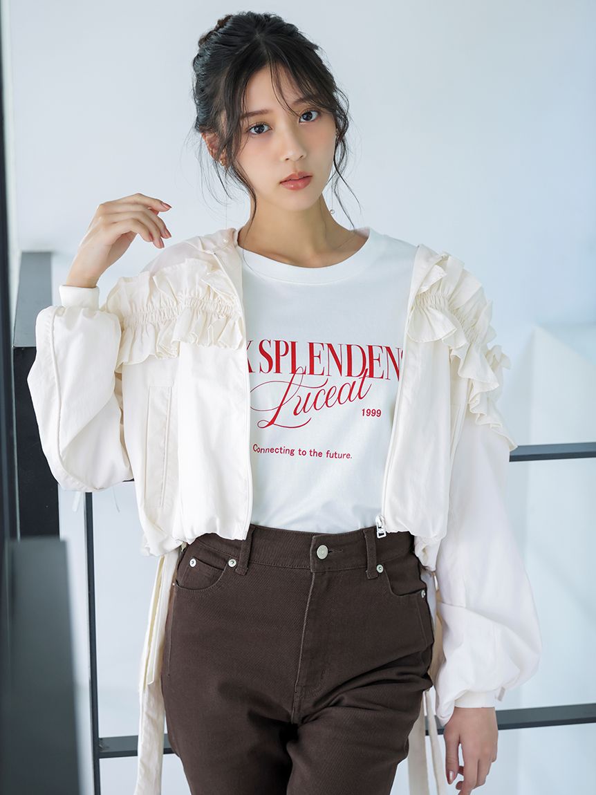 スナイデル-カットソー　　ほです! ロゴTシャツ(Tシャツ・カットソー)｜トップス｜SNIDEL(スナイデル)の