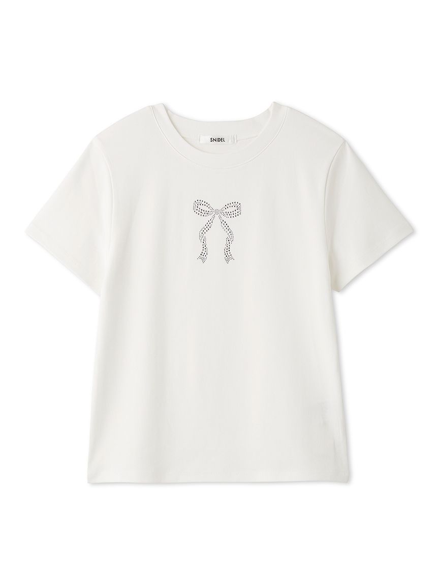 販路限定カラーあり】ラインストーンTシャツ(Tシャツ・カットソー