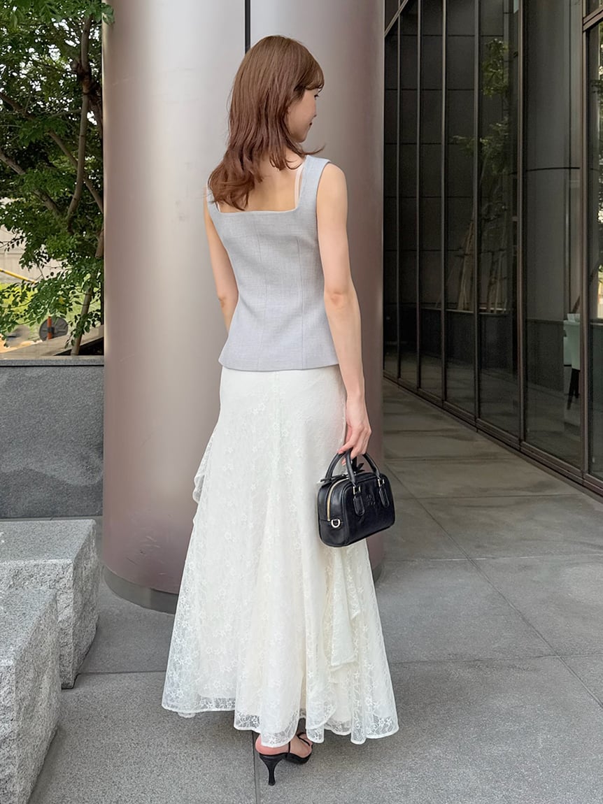 SALE40%OFF スナイデル SNIDEL ジレトップス swfb252095 レディース トップス シンプル ベスト スタイルアップ デイリー デート SNIDEL SALE40%OFF スナイデル ジレトップス swfb252095