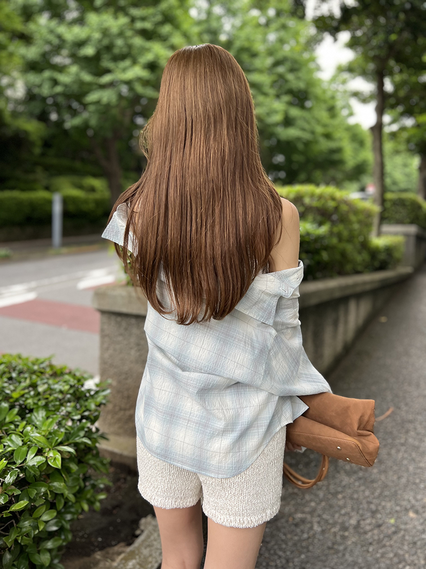 シアープリーツシャツ(シャツ)｜トップス｜SNIDEL(スナイデル)の