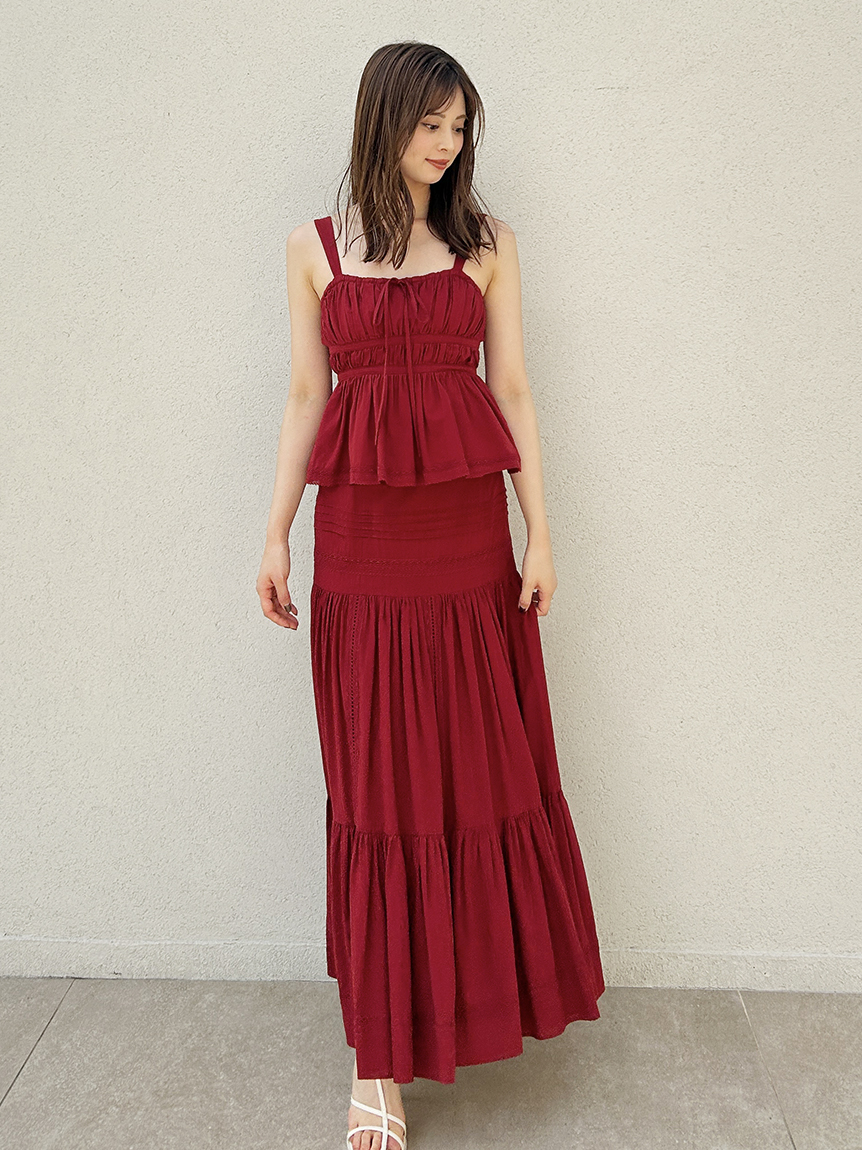 SNIDEL｜コットンボイルブラウス | Rakuten Fashion(楽天