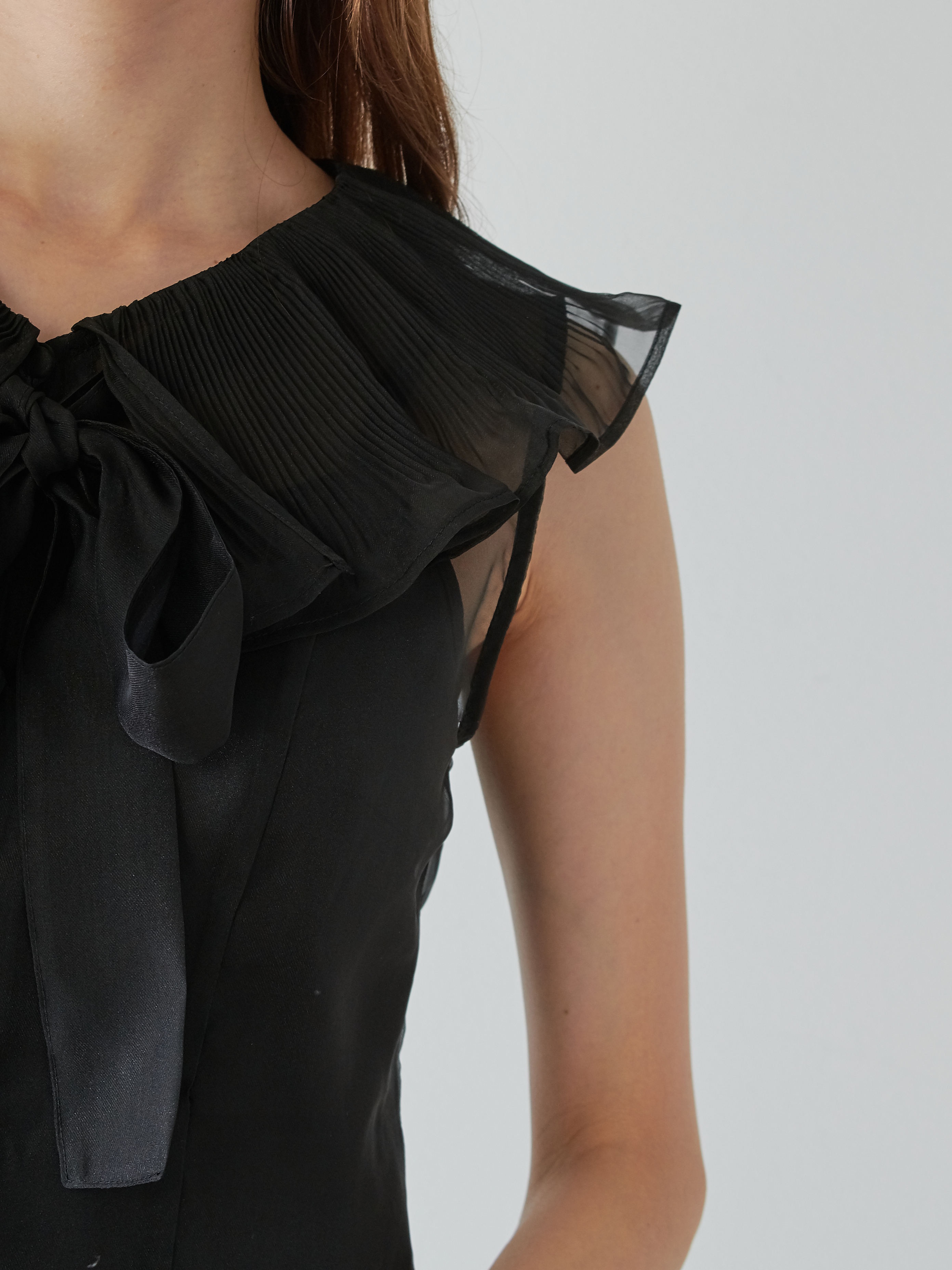 ビッグカラーシアーブラウス(シャツ・ブラウス)｜トップス｜SNIDEL