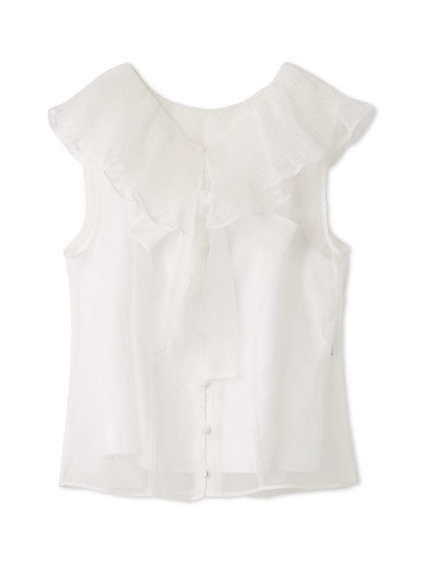 ビッグカラーシアーブラウス(シャツ・ブラウス)｜トップス｜SNIDEL