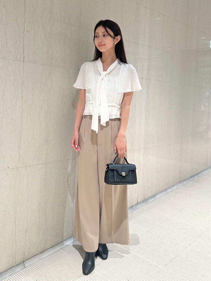 ボウタイケープブラウス(シャツ・ブラウス)｜トップス｜SNIDEL